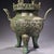 Early 20th Century Bronze Pagoda Censer – 16.9" Archaic Style Tripod Incense Burner For Sale In Los Angeles - Image 6 of 8