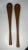Pair of 1970s Danish Teak Salad Servers For Sale - Image 4 of 6