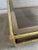 French Brass, Faux Bamboo & Smoked Glass Coffee Table, 1960s For Sale - Image 10 of 11