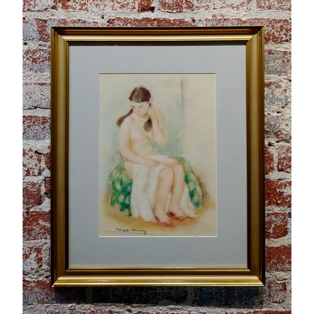 Gold Mabel Alvarez -Young Girl Undressed -1934 Panting For Sale - Image 8 of 8