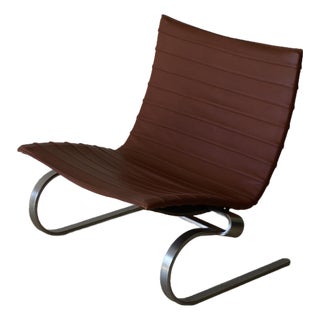 1991 Poul Kjaerholm Pk 20 Lounge Chair for Fritz Hansen, Denmark For Sale