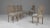 Wood 20th Century French Bleached Oak Dining Chairs With Upholstered Seats, Set of 6 For Sale - Image 7 of 12