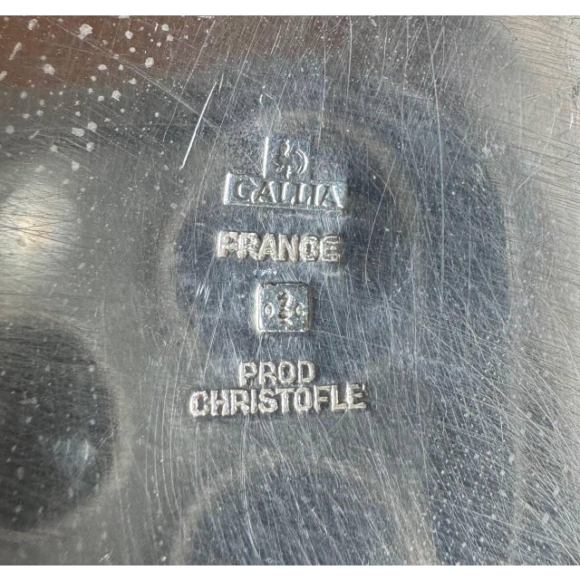 Contemporary Tea Ball Service by Lino Sabattini for Christofle, Set of 4 For Sale - Image 3 of 4