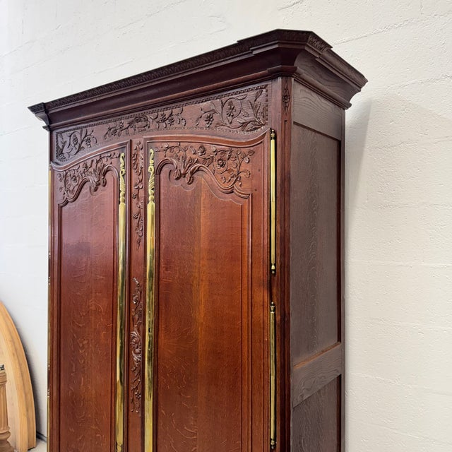 Provençal oak wardrobe, france, 18th century magnificent late 18th-century french wardrobe in the provençal style, crafted...