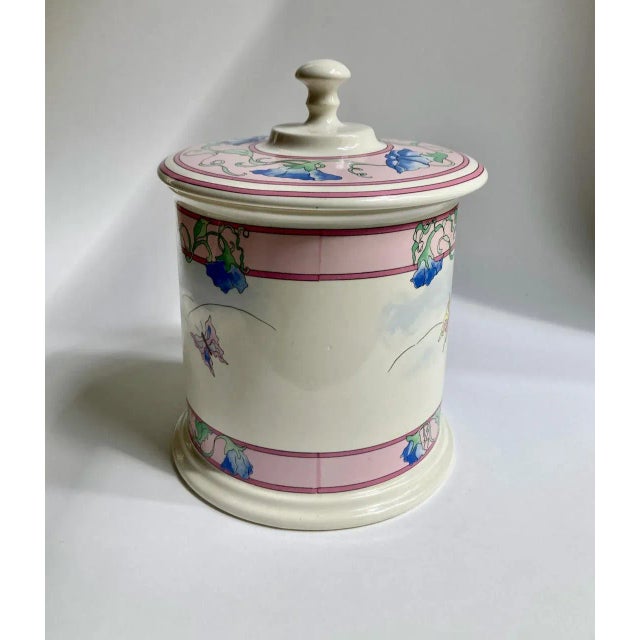 1986 Lillian Vernon "Grandma's Treats" Lidded Ceramic Jar For Sale - Image 4 of 12
