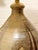Vintage Boho Chic Drip Glaze Table Lamp With Black Shade For Sale - Image 9 of 11