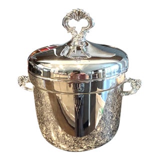 f.b. Rogers Ornate Silvrplate Ice Bucket For Sale