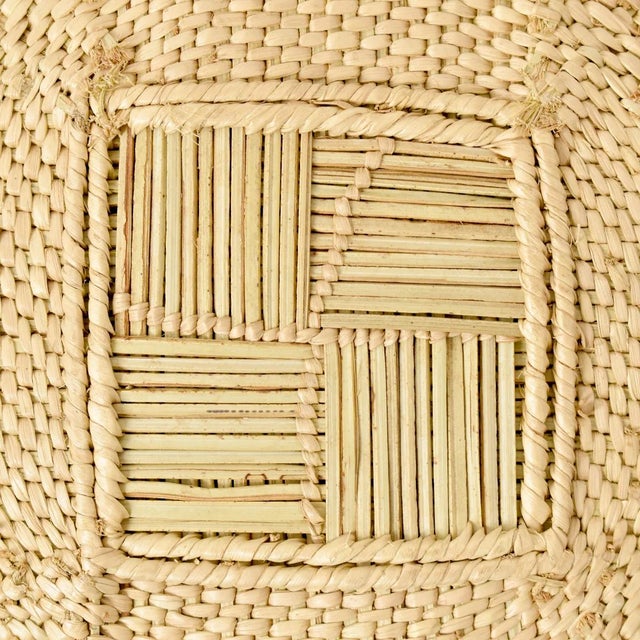 Tan Early 20th Century Tonga Binga Basket 21 Inch For Sale - Image 8 of 9