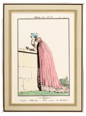 Adieu! - From Modes et Manières du jour à Paris\. Early 19th Century