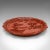 1980s Vintage Cinnabar Display Plate, Chinese, Decorative Serving Dish, Oriental Taste For Sale - Image 4 of 11