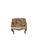 Brown 19th Century French Louis XV Style Carved Wood Needlepoint Footstool Ottoman Griffin Motif For Sale - Image 8 of 8
