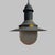 Glass Industrial Pendant in Metal and Glass For Sale - Image 7 of 7