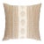 Schumacher x Mark D. Sikes Hyacinth 18" I/O Pillow In Neutral For Sale