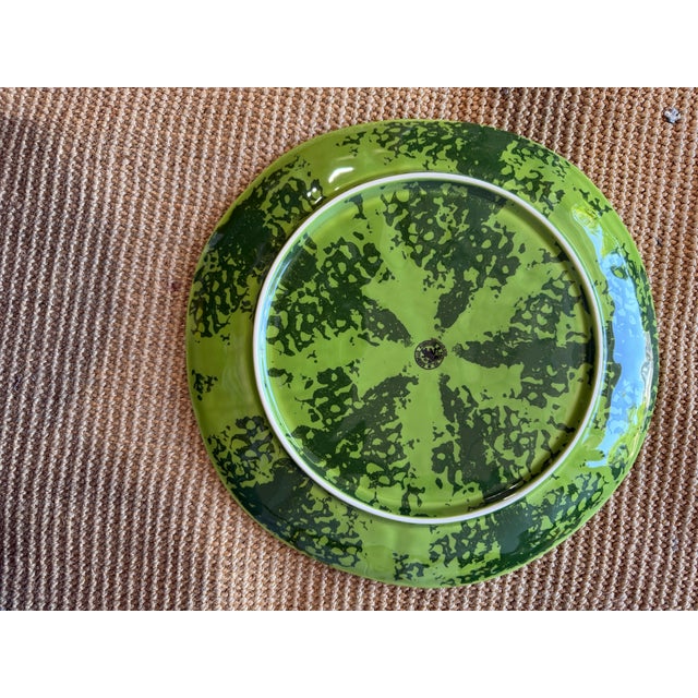 Bordallo Pinheiro Watermelon Charger Plate Watermelon Plates Platter For Sale - Image 14 of 15