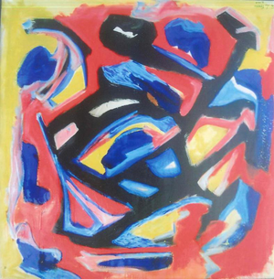 Giorgio Lo Fermo, Colorful Fantasy Abstract, 2010, Oil Painting on Canvas