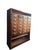 Tan Vintage Office Furniture with Drawers and Swing Door, 1940s For Sale - Image 8 of 8