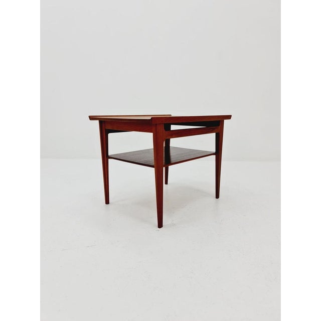 Danish Teak Coffee Table by Finn Juhl for France & Daverkosen, 1950s For Sale - Image 6 of 12