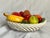 Rustic European Vintage Mid 20th Century Italian Capodimonte Life Size Ceramic Fruit Basket For Sale - Image 3 of 12