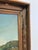 Textile Vintage Original Large Landscape Oil Painting, Signed Countryside Art For Sale - Image 7 of 14