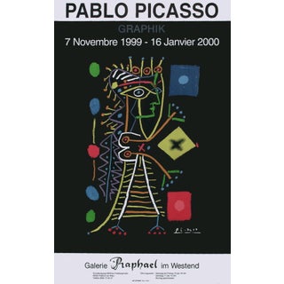 1999 Pablo Picasso Galerie Raphael Poster For Sale