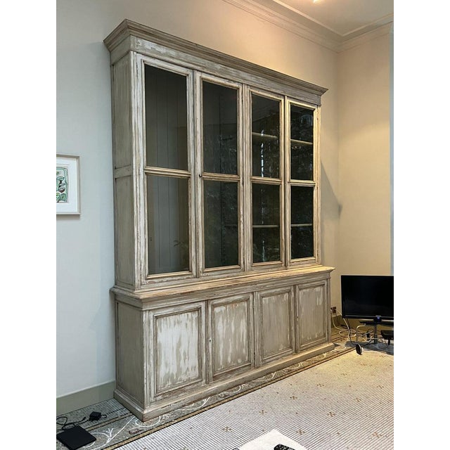 Vintage French Library Cabinet For Sale - Image 14 of 14