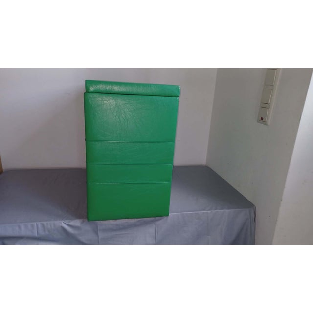 Mid-Century Modern Vintage Green Chest, 1960s For Sale - Image 3 of 18