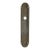 Art Deco Beaded Bronze 10 In. Door Back Plate For Sale