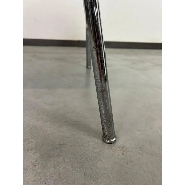 Mid-Century Modern Tubular Steel Chair by Jozsef Peresztegi, 1970s For Sale - Image 10 of 11