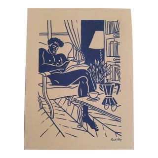 French Male Graphic Art Maud Peloq For Sale
