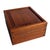 Coffee Vintage Tropical Hardwood Humidor With Spanish Cedar Lining For Sale - Image 8 of 15