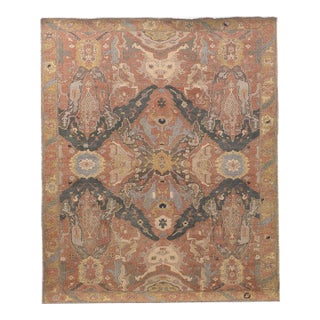 Antique Azerbaijan Karabagh Rug With Colorful Dragon Design - Rug & Kilim For Sale