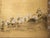 1970s Shōwa Era Japanese Byobu Screen, "Sparrows at Bamboo Forest" For Sale - Image 12 of 18