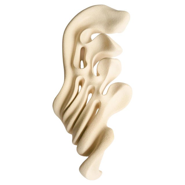 Ceramic Ceramic Tides of Serenity Sculpture in Stoneware Clay by Aleksandra Krasnopolska For Sale - Image 7 of 7