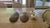 Metal Pair of Durga Sconces, Ceramic, Glazes, Brass & Lighting Components For Sale - Image 7 of 8