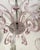 Mid-Century Modern Pink Chandelier, 1950s For Sale - Image 4 of 6