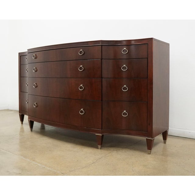 2020s Caracole Bow Front 12 Drawer Dresser For Sale - Image 5 of 17