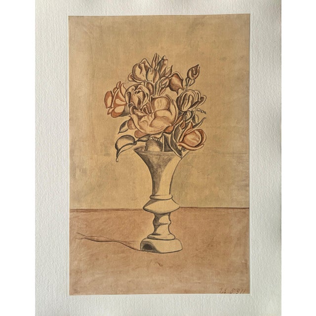 Giorgio Morandi, Landscape, 1973, Lithograph For Sale - Image 3 of 9