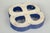 Vintage Stoneware Wall Relief in Deep Blue Glaze from Gustavsberg, 1960s For Sale - Image 4 of 5