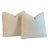 Ivory Teddy Boucle Pillow Covers- A Pair 22”/22” For Sale