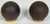 Industrial Pair Confederate Civil War Cast Iron Cannonballs with Century Ormolu Mounts For Sale - Image 3 of 18
