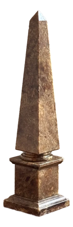Italian Neoclassical Alabaster Obelisk