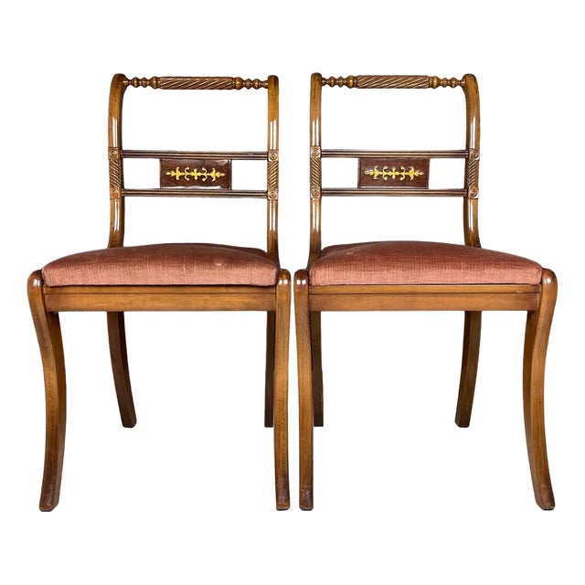 Set of Dining Chairs, Italy, 1960s For Sale