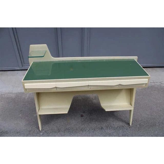 Italian Lacquered Wood Vanity Console by Vittorio Dassi for Dassi For Sale - Image 9 of 18