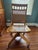 Rare Antique Oak S-Curve Roll Top Desk by Myrtle Desk With Vintage Pioneer Manufacturing Oak Desk Chair For Sale - Image 17 of 18