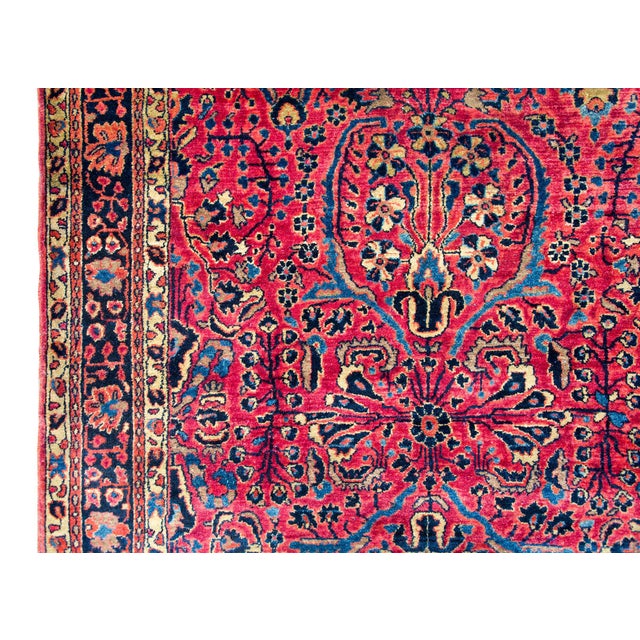 Early 20th Century Persian Sarouk Rug For Sale - Image 11 of 15