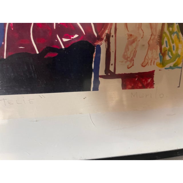 1990s 1990s Murilo Ribeiro Limited Edition Print (30/100) Original Artist Expressionism, Brazil- Signed in Pencil For Sale - Image 5 of 12