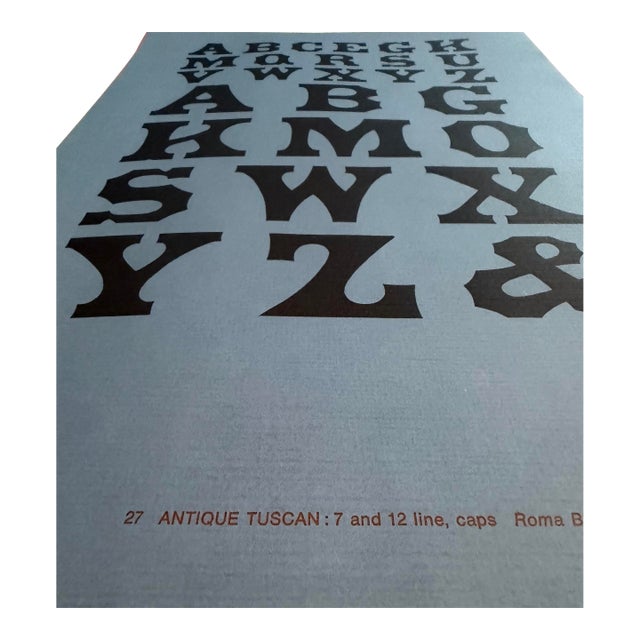 Rare 1966 LTD Ed Wood Type Portfolio (23/25) - Springer, Warrum & Rob Roy Kelly For Sale