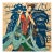 Asian-Inspired Art Deco Woman Playing Flute – Colorful Decorative Art – 16” X 16” For Sale