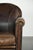 Brown Club Chair in Sheepskin Leather For Sale - Image 8 of 12