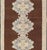 This vintage Turkish Oushak gallery rug (circa mid-20th century) features a unique blend of colors and an intricately...